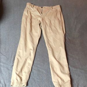 Men’s lululemon khaki joggers 32